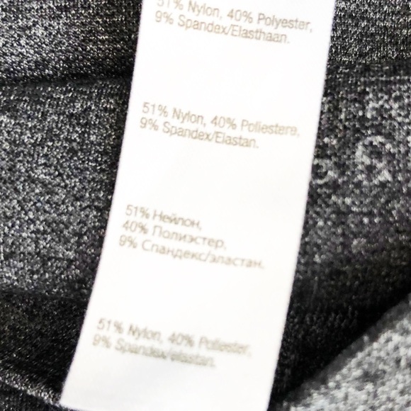 Assets by Spanx Heather Gray Leggings Space-dye Pants Pull On - Picture 8 of 8